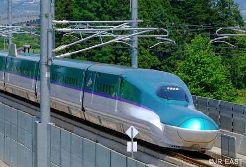 乘新幹線穿越跨海隧道