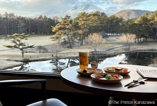 坐看淺間山 酒廊時光